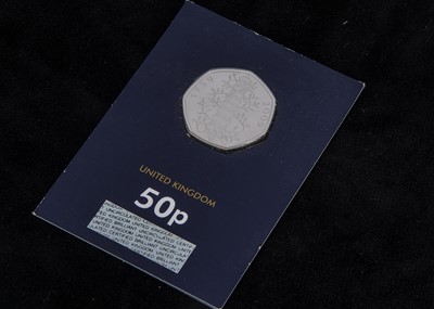 Lot 404 - A 2019 re-issue Kew Gardens 50 pence