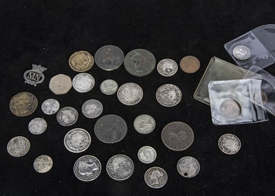 Lot 436 - A collection of 25 Georgian and Victorian Silver coins