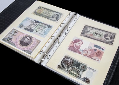 Lot 443 - An Album of World Banknotes