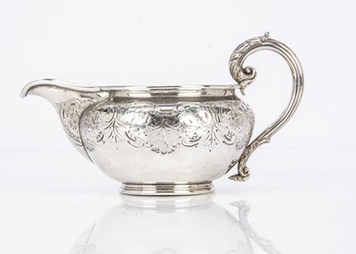 Lot 460 - A George IV style jug