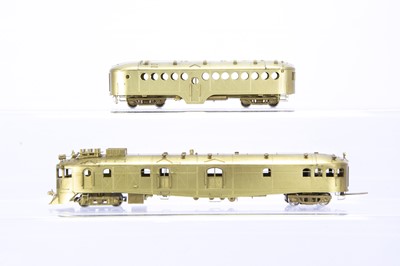 Lot 816 - Overland Models Inc H0 Gauge Union Pacific McKeen Car #M-24 and trailer OMI #1807