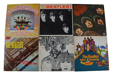 Lot 11 - Beatles LPs