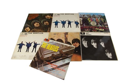 Lot 53 - Beatles LPs