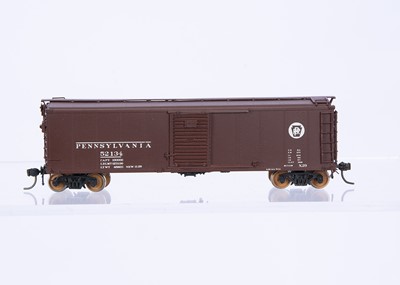 Lot 844 - Overland Models Inc H0 Gauge Pennslyvania Rail Road X-29 Boxcar Door & Ends Corrugated OMI -3014