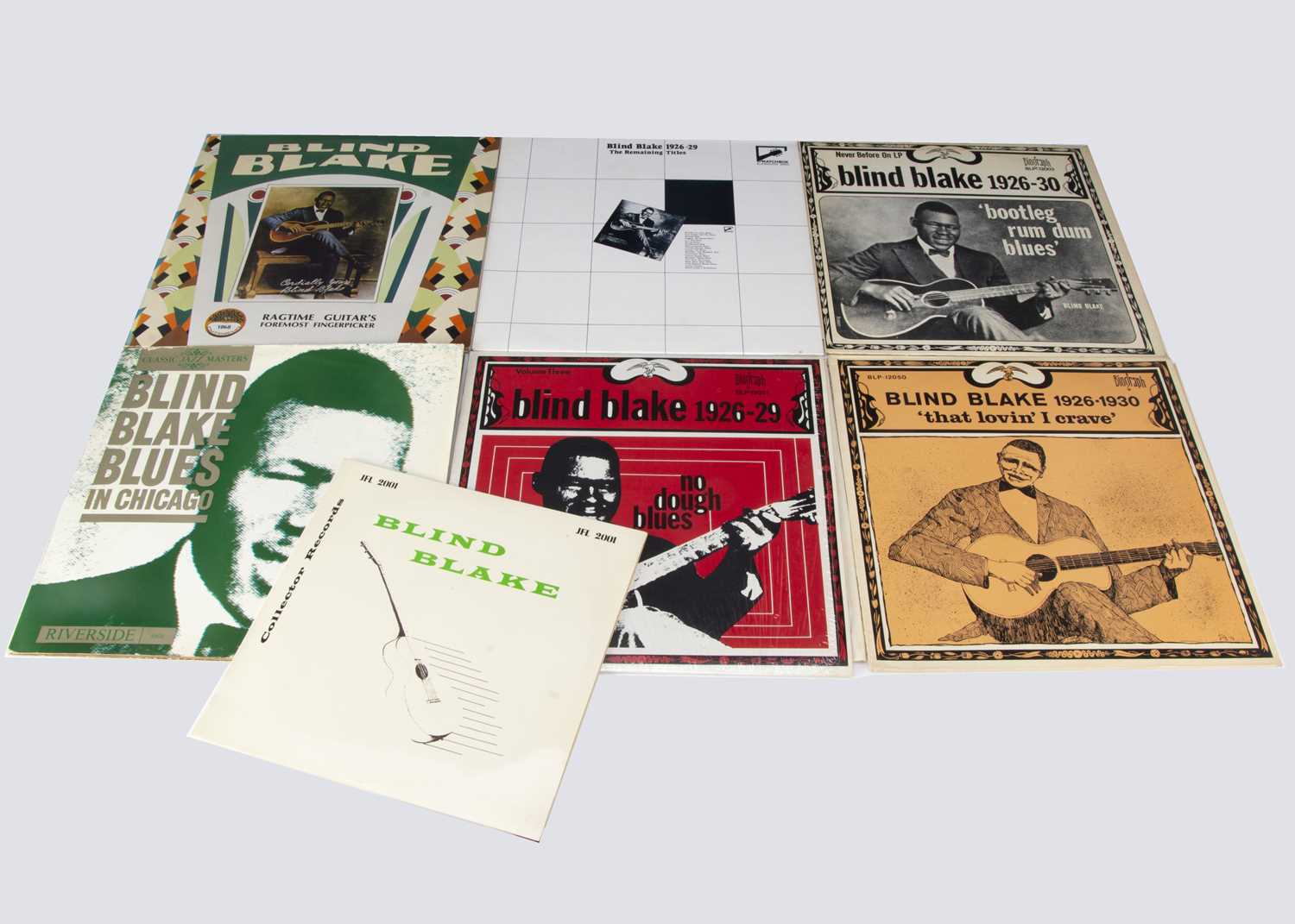Lot 119 - Blind Blake LPs