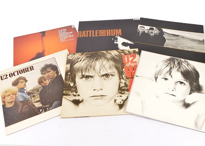 Lot 183 - U2 LPs