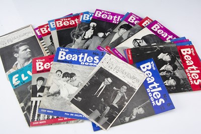Lot 318 - Beatles / Elvis Monthly Magazines / Fanzines