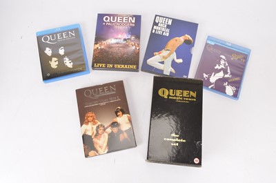 Lot 331 - Queen DVDs / Blue Rays / Videos