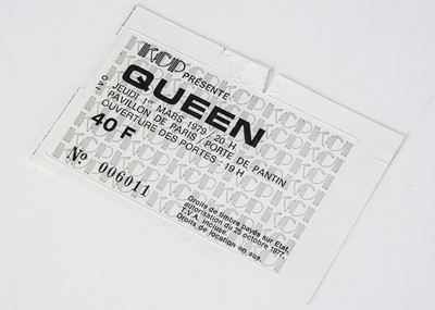 Lot 349 - Queen Concert Ticket