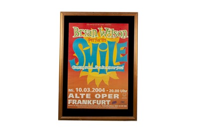 Lot 367 - Brain Wilson Concert Poster