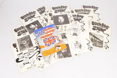 Lot 373 - Beach Boys Stomp Fanzines