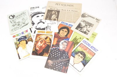 Lot 375 - Beach Boys / Surf Music Fanzines and Magazines