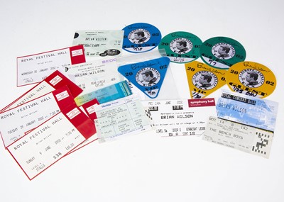 Lot 389 - Beach Boys / Brian Wilson Concert Tickets / Passes