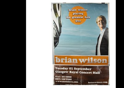 Lot 392 - Brain Wilson Concert Poster