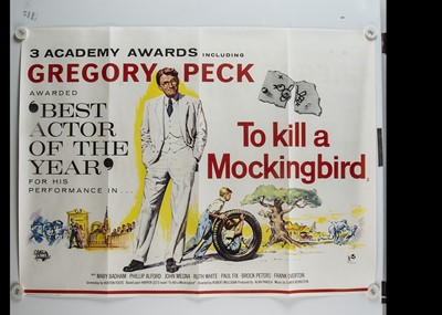 Lot 401 - To Kill A Mockingbird (1964) Quad Poster