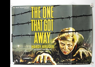Lot 405 - The One That Got Away (1957) Quad Poster