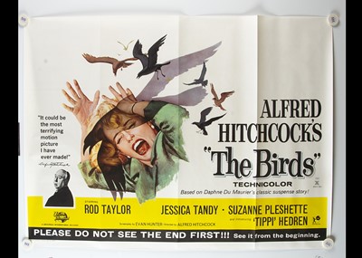 Lot 406 - The Birds (1963) Quad Poster