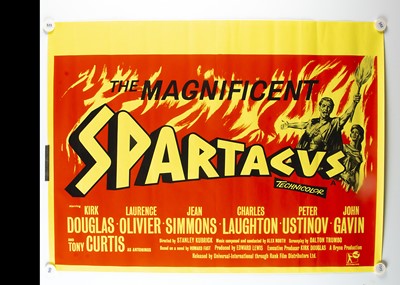 Lot 407 - Spartacus (rr1960) Quad Poster