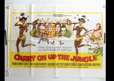 Lot 409 - Carry On Up The Jungle (1970) Quad Poster