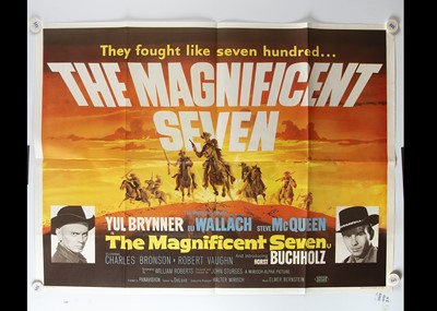 Lot 419 - The Magnificent Seven (1960) Quad Poster
