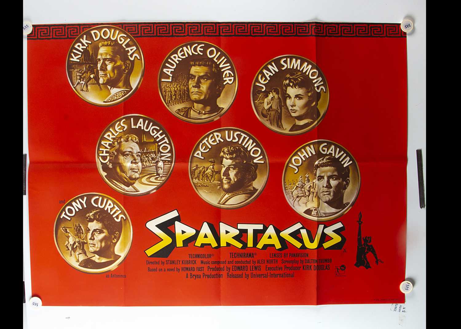 Lot 420 - Spartacus (1960) Quad Poster