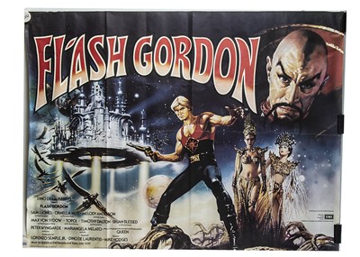 Lot 425 - Flash Gordon (1980) Quad Poster