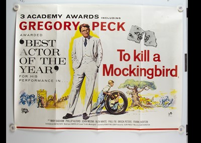 Lot 434 - To Kill A Mockingbird (1964) Quad Poster