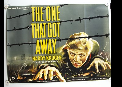 Lot 439 - The One That Got Away (1957) Quad Poster