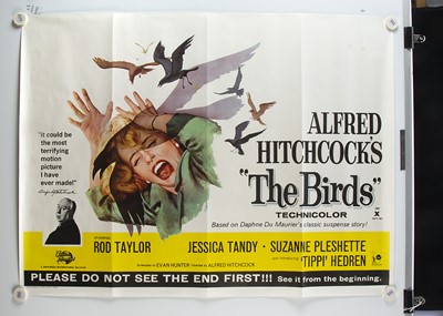 Lot 440 - The Birds (1963) Quad Poster