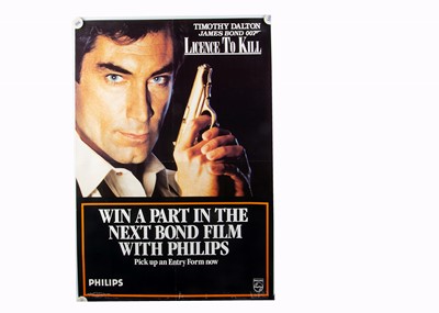 Lot 444 - James Bond / Licence to Kill Promo Posters