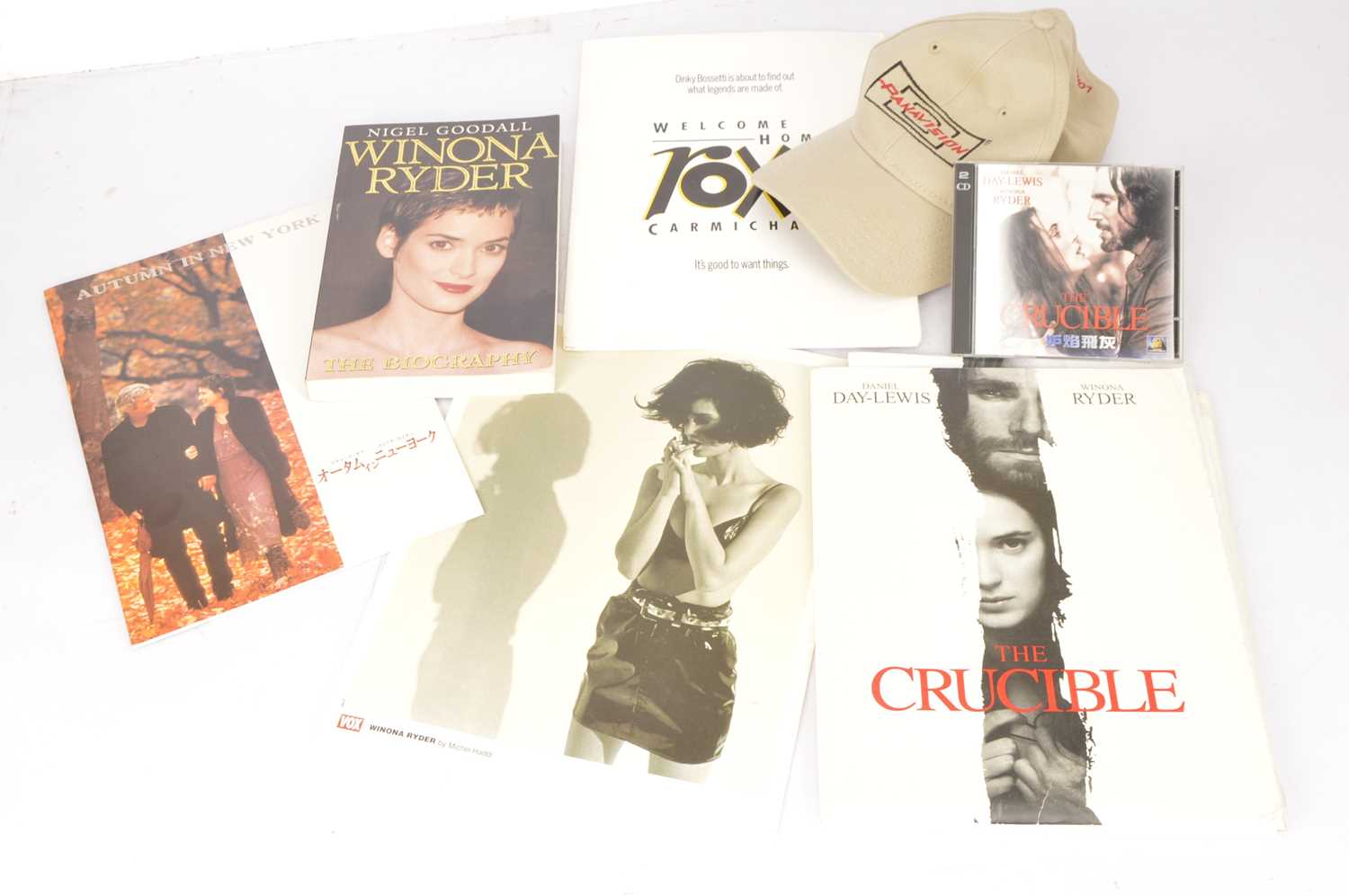 Lot 491 - Winona Ryder Memorabilia