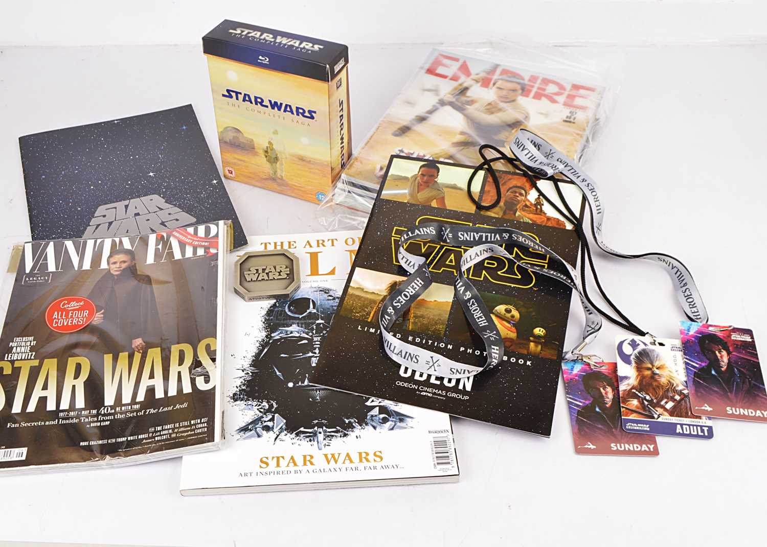 Star Wars Memorabilia Incorniciata, Poster Da Parete 30x40 Cm, Licenza Ufficiale, Prodotto UK