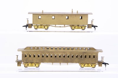 Lot 894 - Gem Models H0 Gauge SH-107S U.P. 'Promontary' Cars  Two Car Set