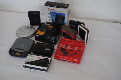 Lot 599 - Personal Cassette / CD Players