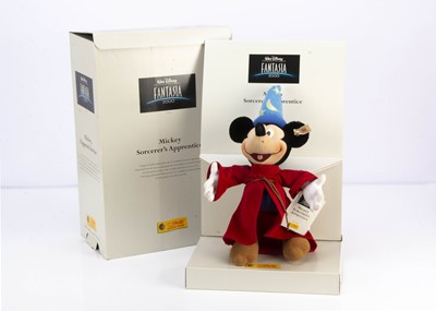 Lot 2 - A Steiff limited edition Walt Disney Fantasia 2000 The Sorcerer's Apprentice Mickey Mouse