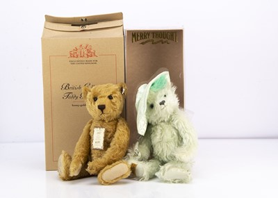 Lot 10 - A Steiff limited edition British Collectors 2002 replica 1908 teddy bear
