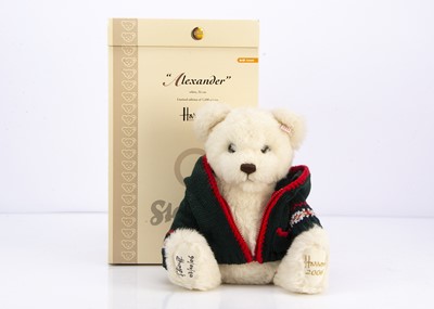 Lot 21 - A Steiff limited edition Harrods Alexander 2006 Christmas teddy bear