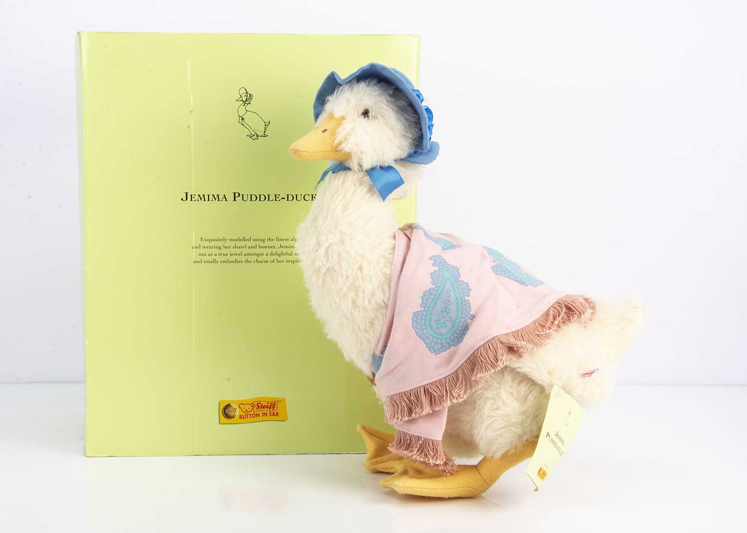 Lot 44 - A Steiff limited edition Beatrix Potter Jemima Puddle-Duck