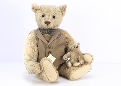 Lot 74 - A Whittle-Le-Woods Bears  Augustus and Andy artist teddy bears