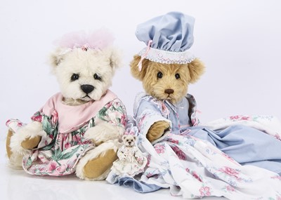 Lot 90 - Two Kimberly's Originals artist teddy bears (American)