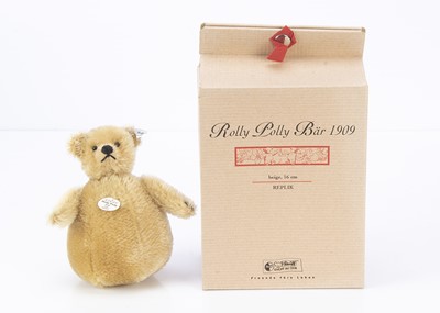 Lot 114 - A Steiff limited edition Rolly Polly Bear 1909 replica teddy bear
