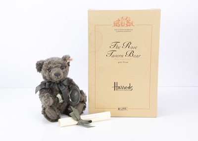 Lot 119 - A Steiff limited edition Harrods musical Rose Tavern teddy bear