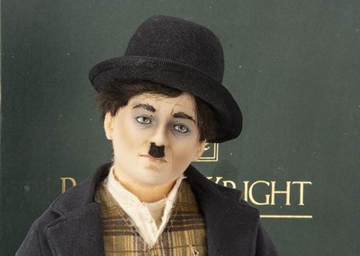 Lot 121 - A fine R John Wright limited edition Charlie Chaplin and Scraps the dog