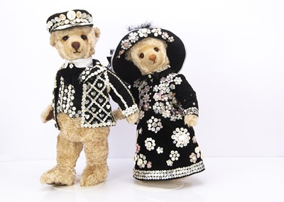 Lot 122 - A Pic-Nic-Bears Pearly King and Queen teddy bears