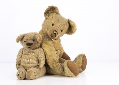Lot 136 - Two early British teddy bears