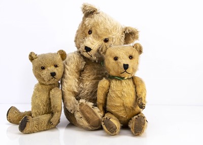 Lot 163 - Three post-war Chiltern Hugmee teddy bears