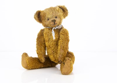 Lot 168 - An interesting  British teddy bear 1915-20s