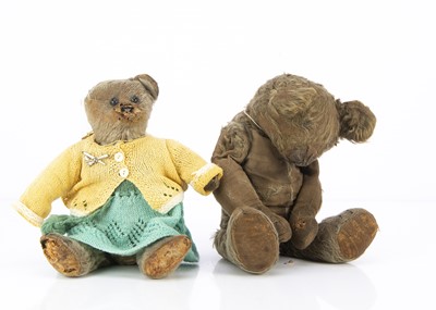 Lot 177 - Two early teddy bears