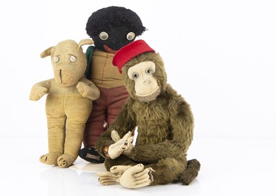Lot 178 - An Alpha Farnell Toys 1930s  soft toy Monkey