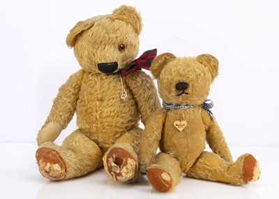 Lot 186 - Two post-war Chad Valley teddy bears